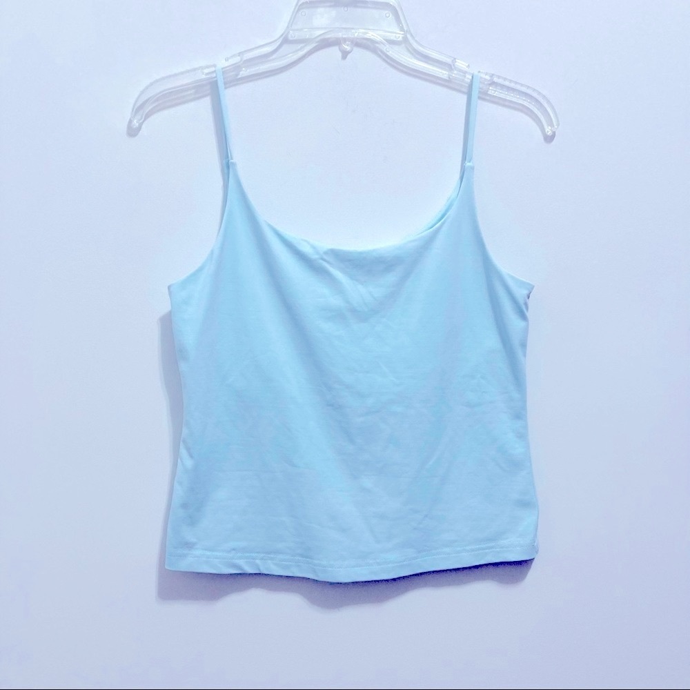 Hillard & Hanson Women’s Blue Scoop Camisole